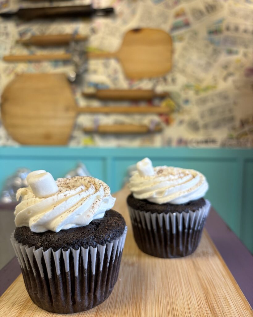 Hot Chocolate Cupcakes holiday special